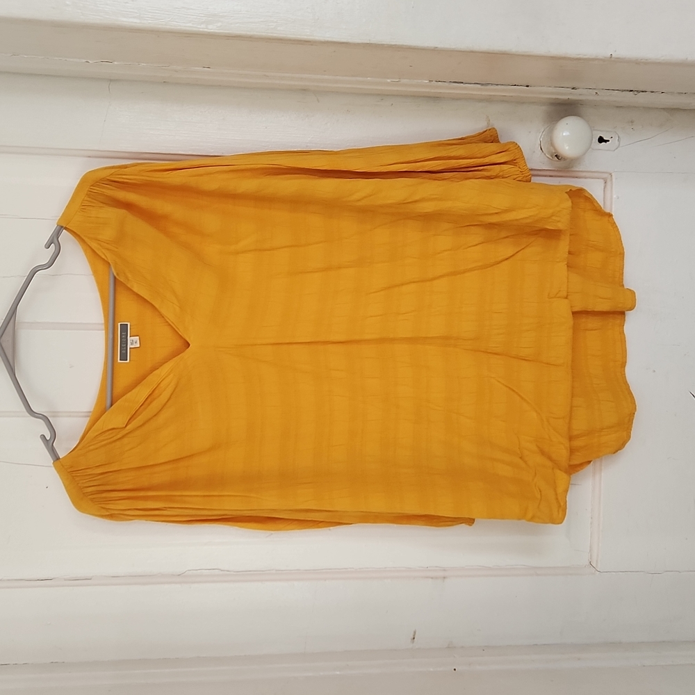 Women's yellow blouse
